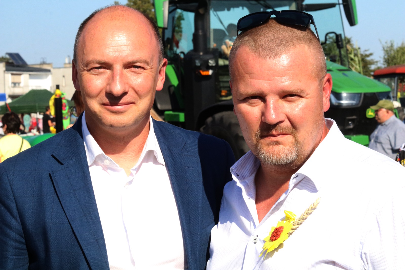 Mieszkańcy gminy Prochowice bawią się na dożynkach gminnych