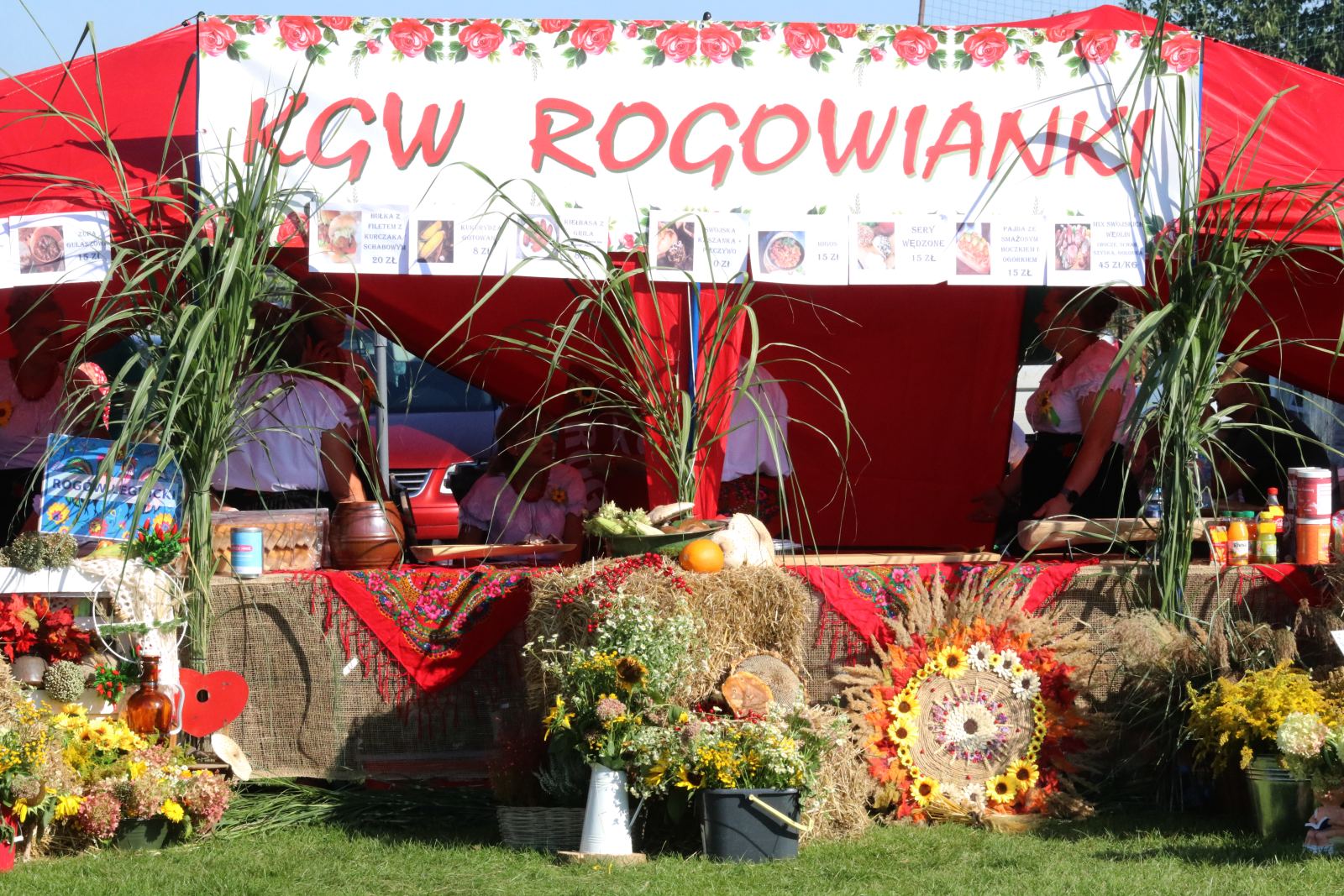 Mieszkańcy gminy Prochowice bawią się na dożynkach gminnych
