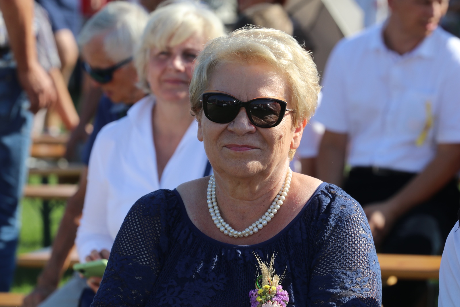 Mieszkańcy gminy Prochowice bawią się na dożynkach gminnych