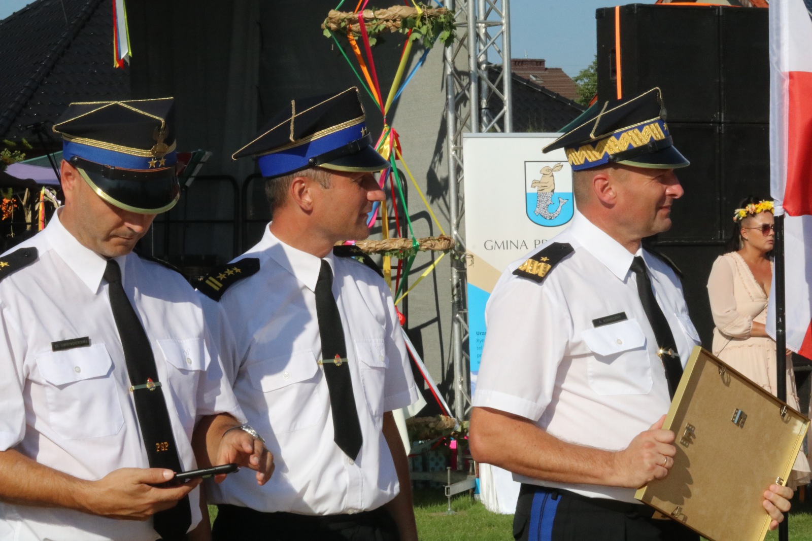 Mieszkańcy gminy Prochowice bawią się na dożynkach gminnych