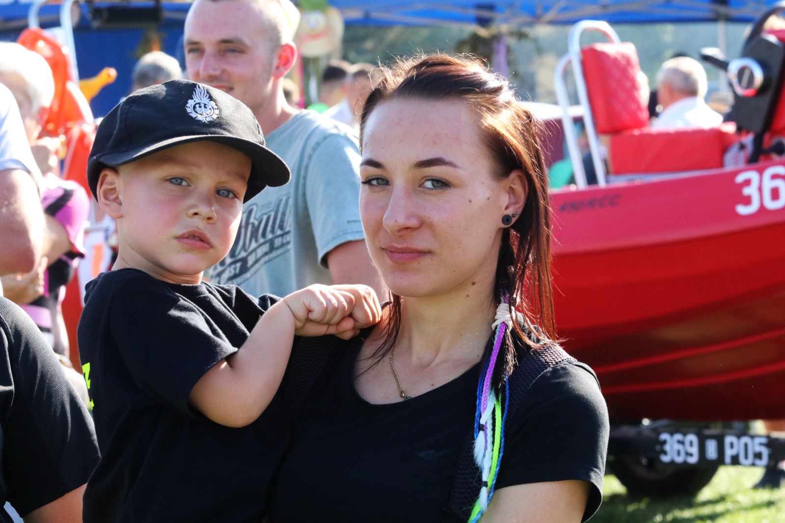 Mieszkańcy gminy Prochowice bawią się na dożynkach gminnych