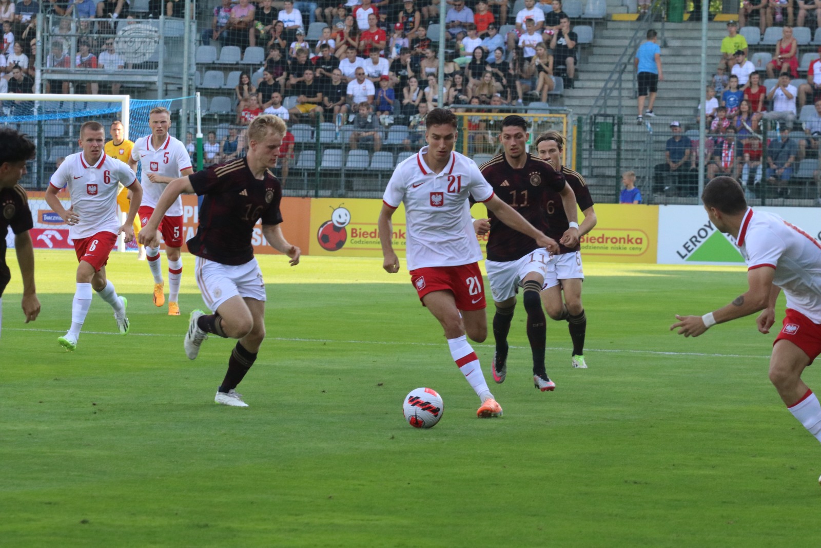 Reprezentacja Polski U20 remisuje z reprezentacją Niemiec U20