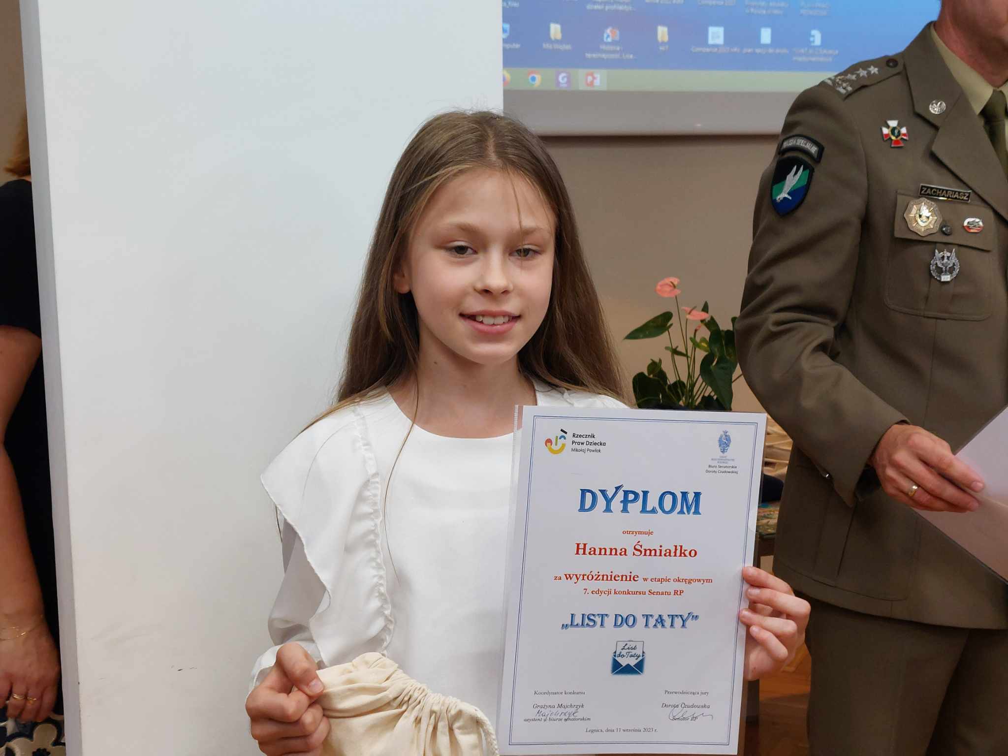 Listy do Taty nagrodzone. Laureatka pojedzie do Senatu
