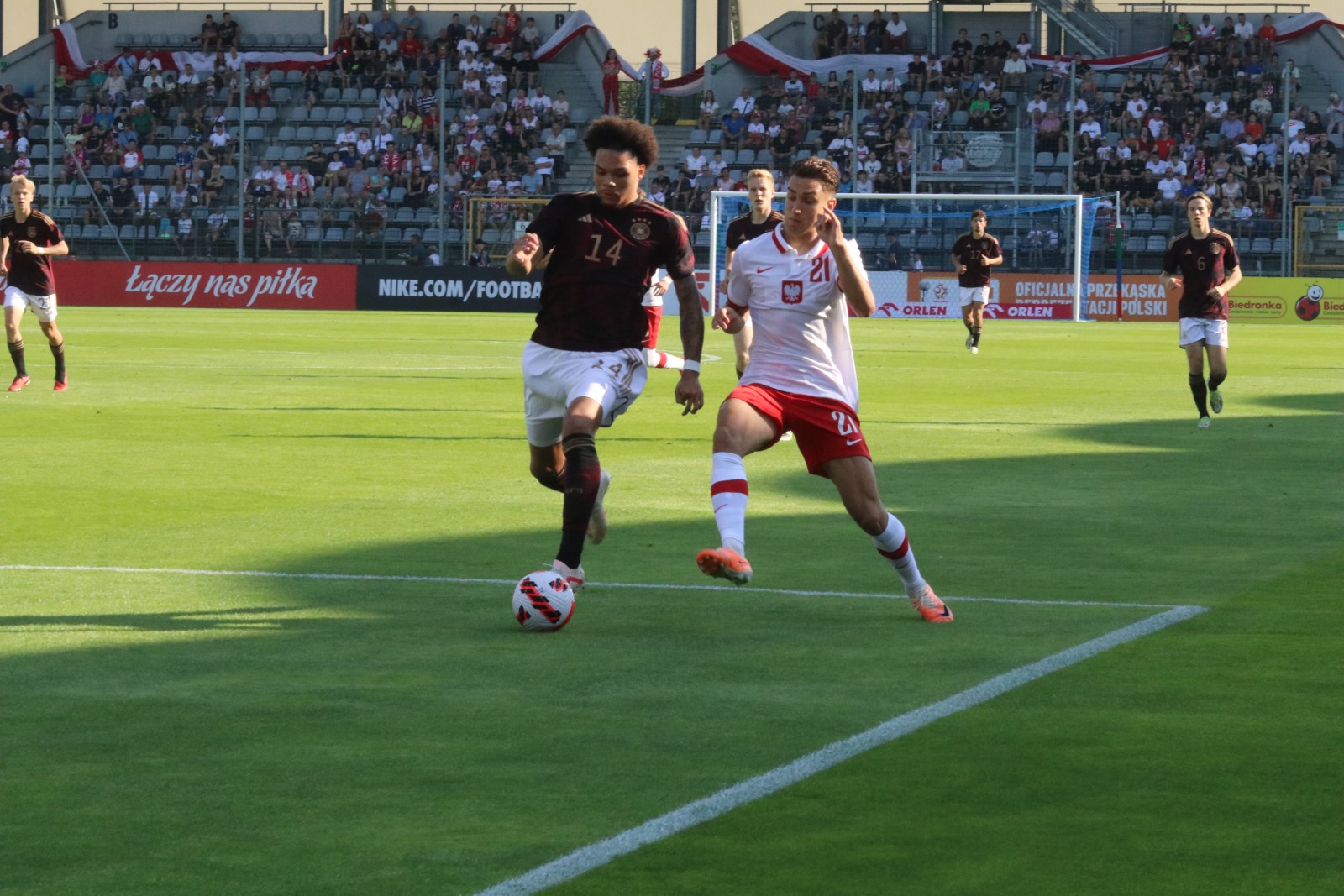 Reprezentacja Polski U20 remisuje z reprezentacją Niemiec U20