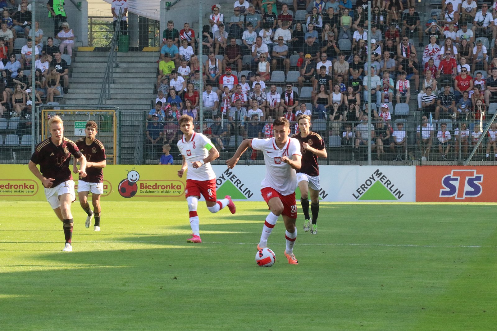 Reprezentacja Polski U20 remisuje z reprezentacją Niemiec U20