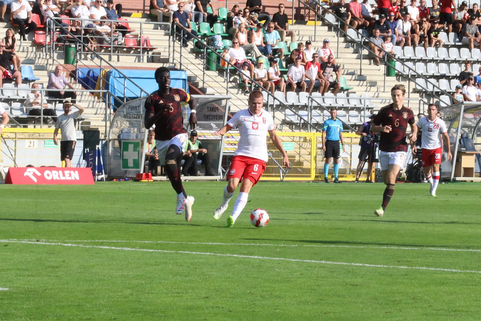 Reprezentacja Polski U20 remisuje z reprezentacją Niemiec U20