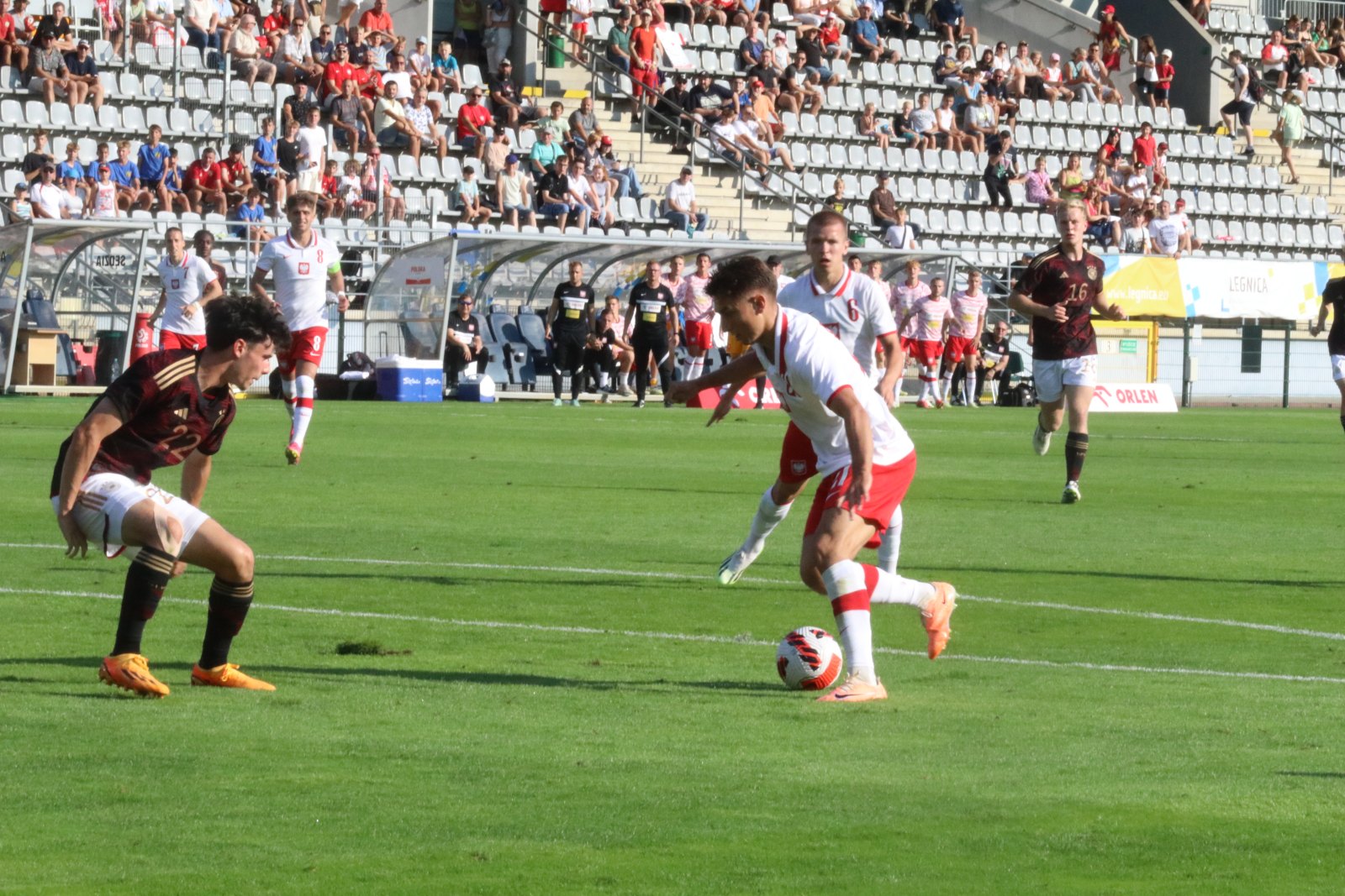 Reprezentacja Polski U20 remisuje z reprezentacją Niemiec U20