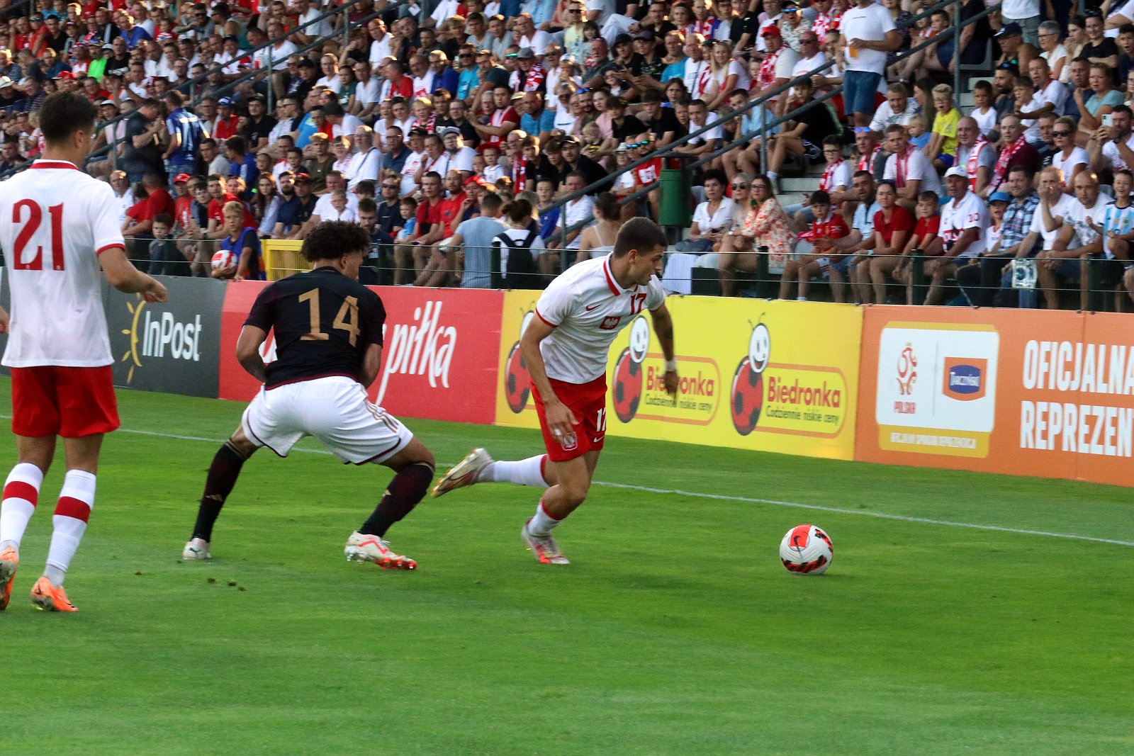 Reprezentacja Polski U20 remisuje z reprezentacją Niemiec U20