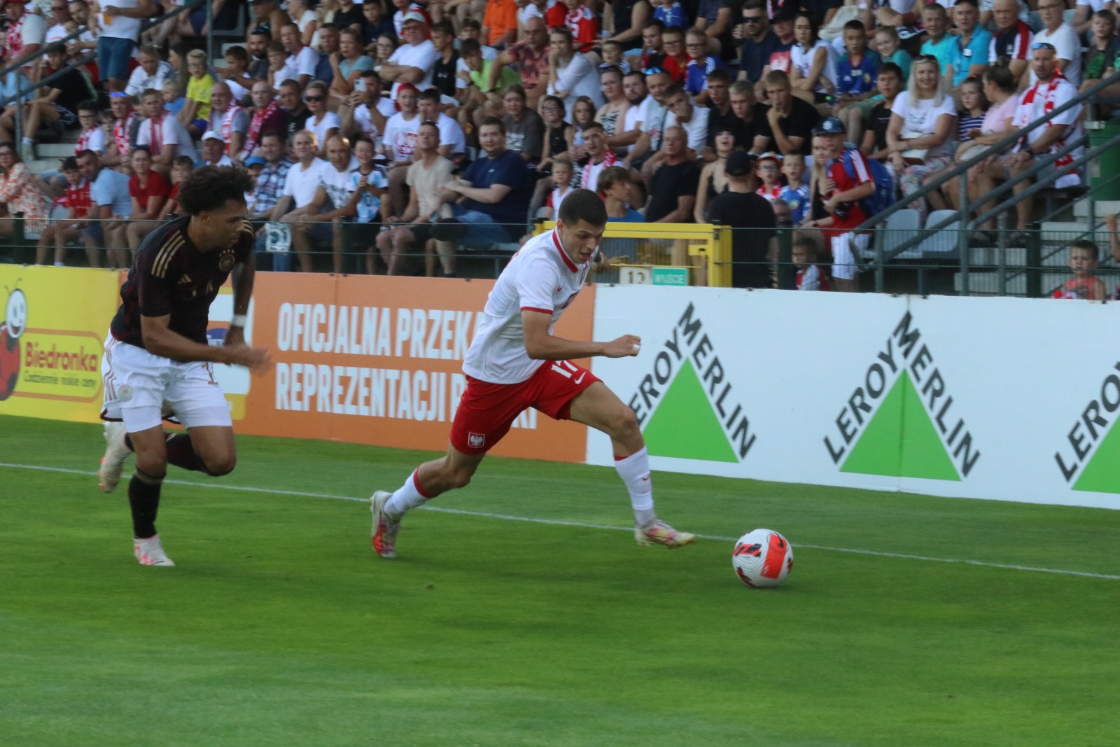 Reprezentacja Polski U20 remisuje z reprezentacją Niemiec U20