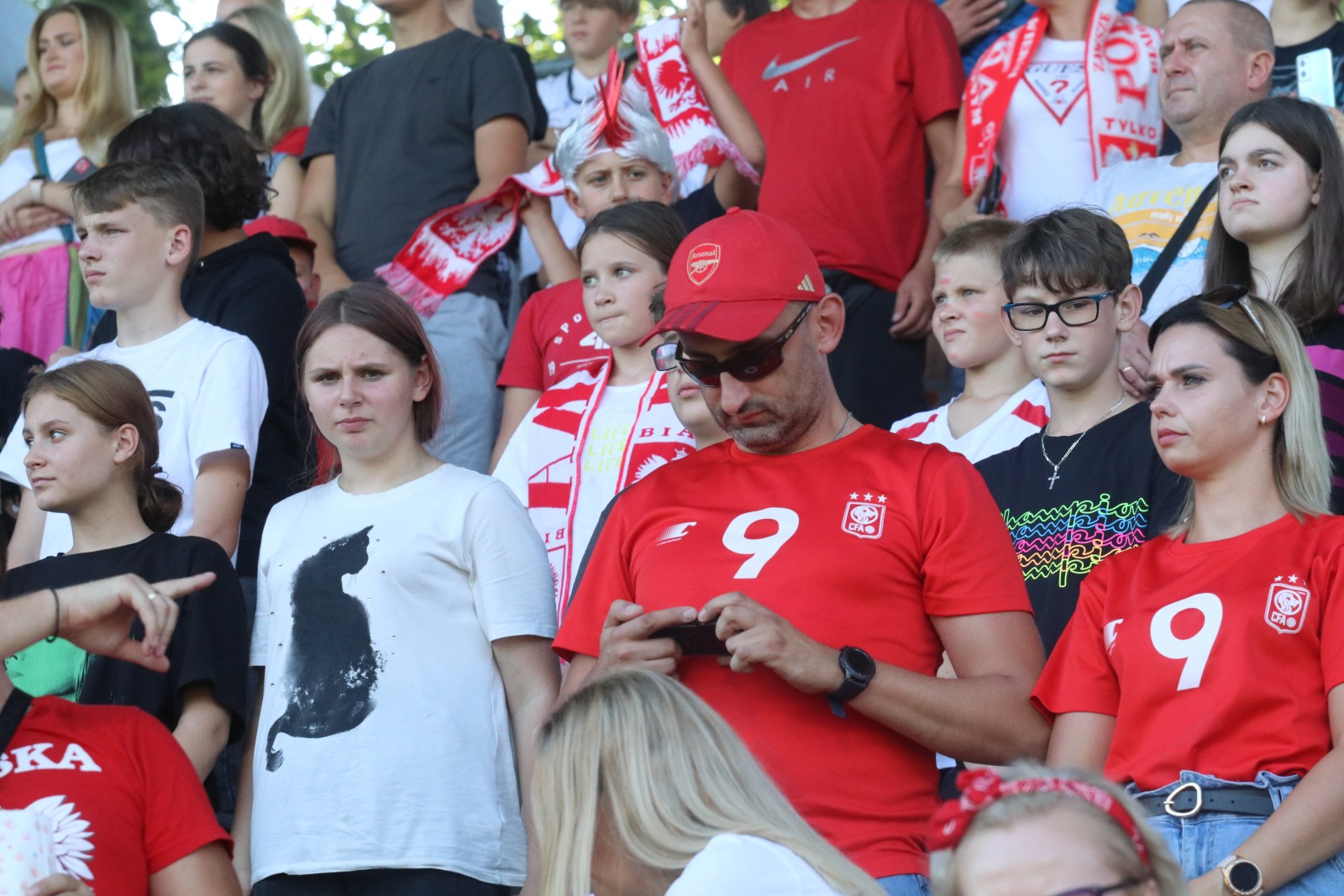 Ponad pięć tysięcy widzów na meczu Polska - Niemcy