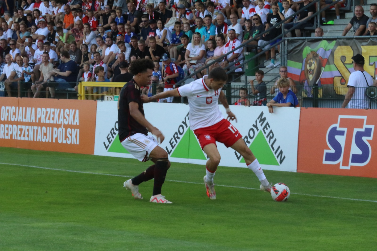 Reprezentacja Polski U20 remisuje z reprezentacją Niemiec U20