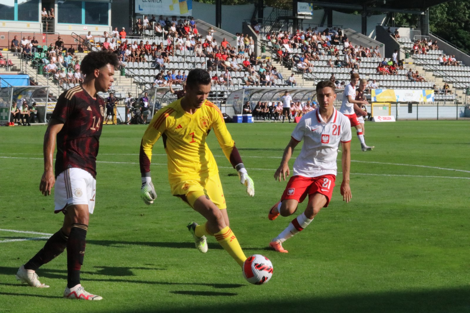 Reprezentacja Polski U20 remisuje z reprezentacją Niemiec U20