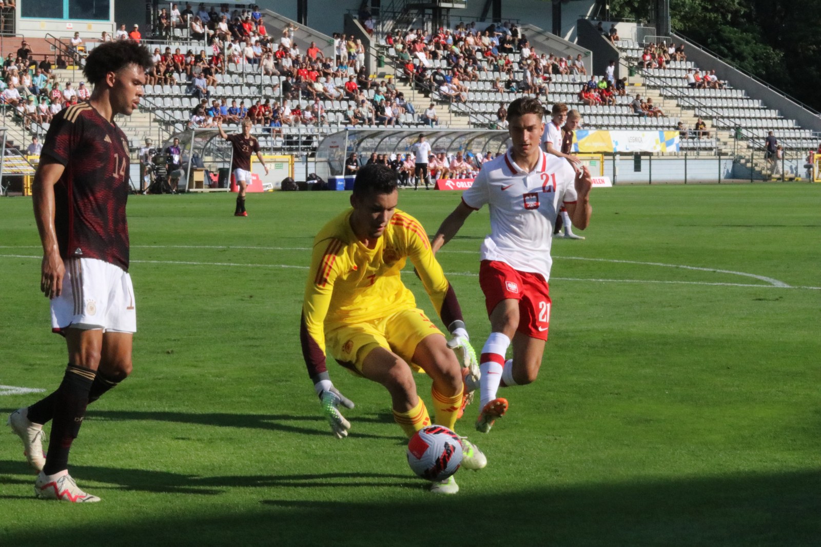 Reprezentacja Polski U20 remisuje z reprezentacją Niemiec U20