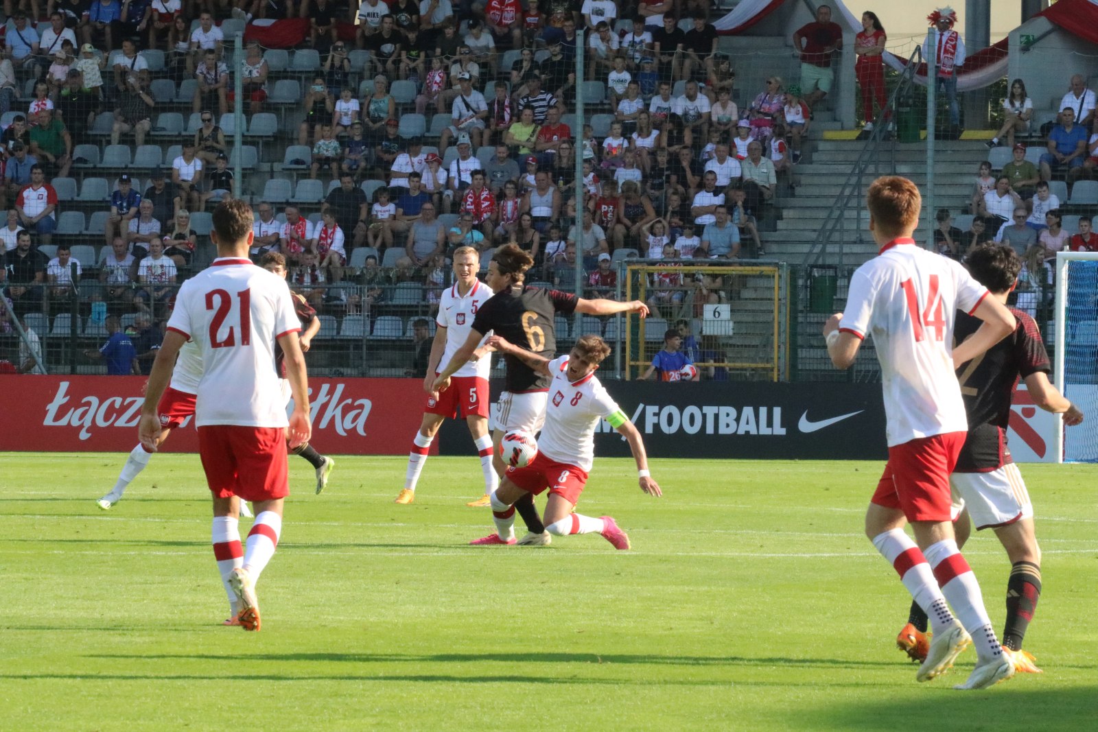 Reprezentacja Polski U20 remisuje z reprezentacją Niemiec U20