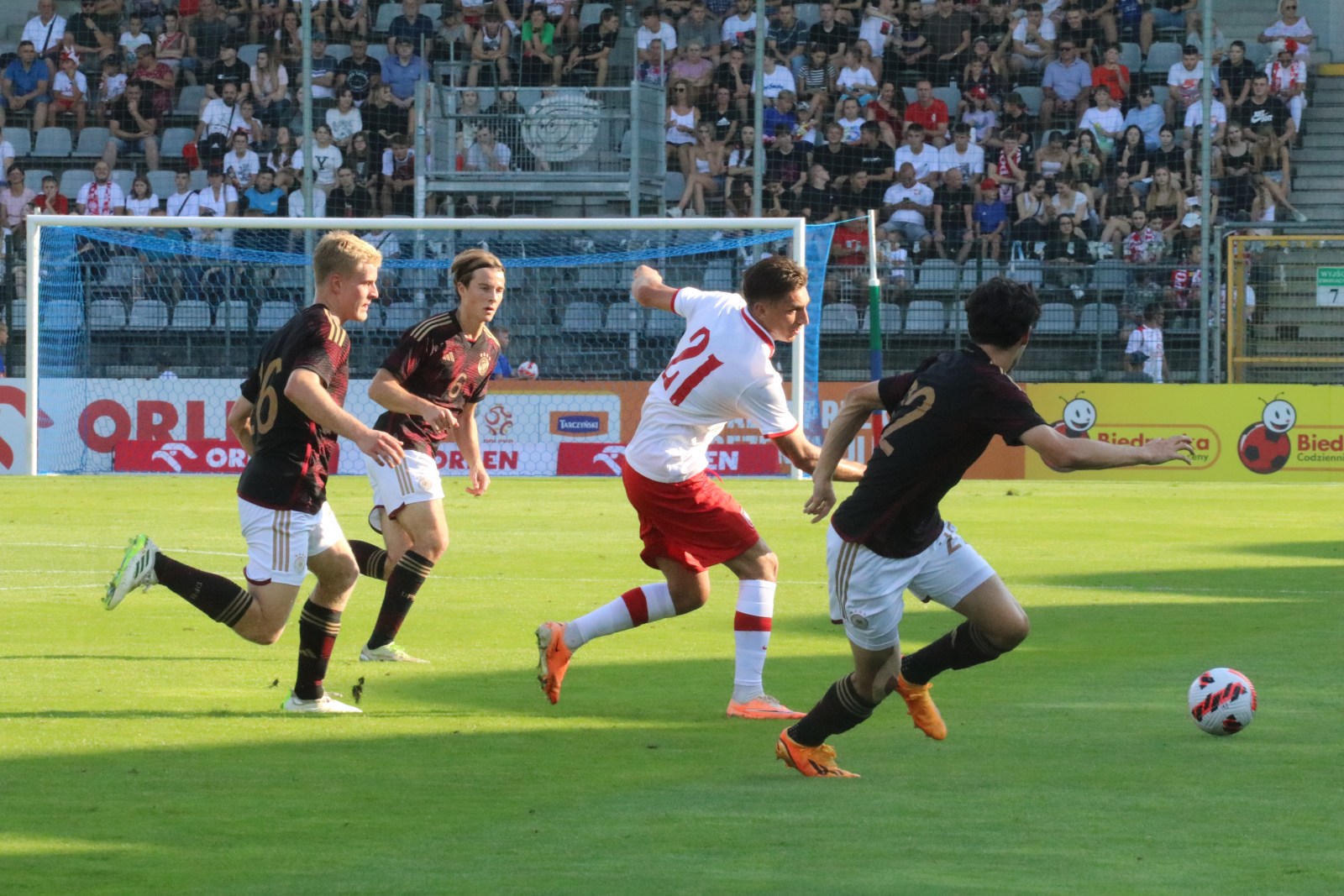 Reprezentacja Polski U20 remisuje z reprezentacją Niemiec U20