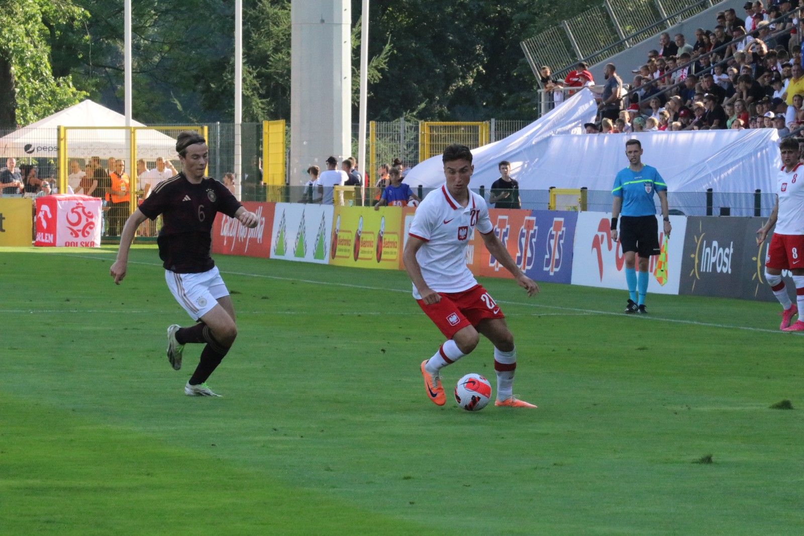 Reprezentacja Polski U20 remisuje z reprezentacją Niemiec U20