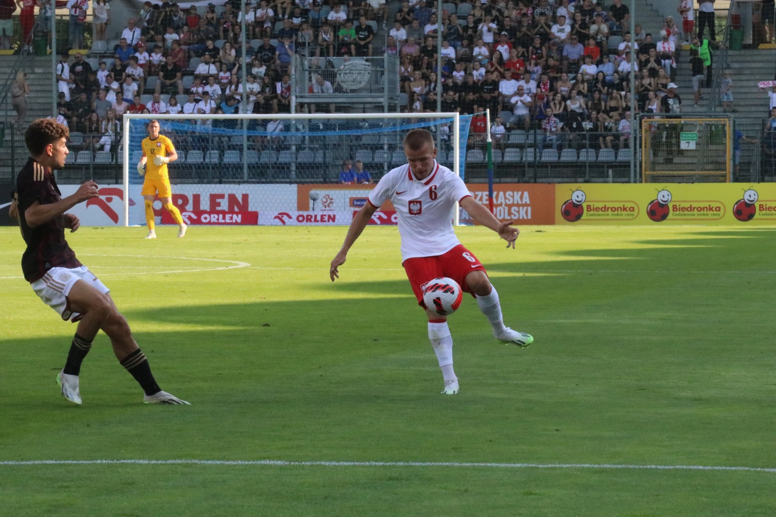 Reprezentacja Polski U20 remisuje z reprezentacją Niemiec U20