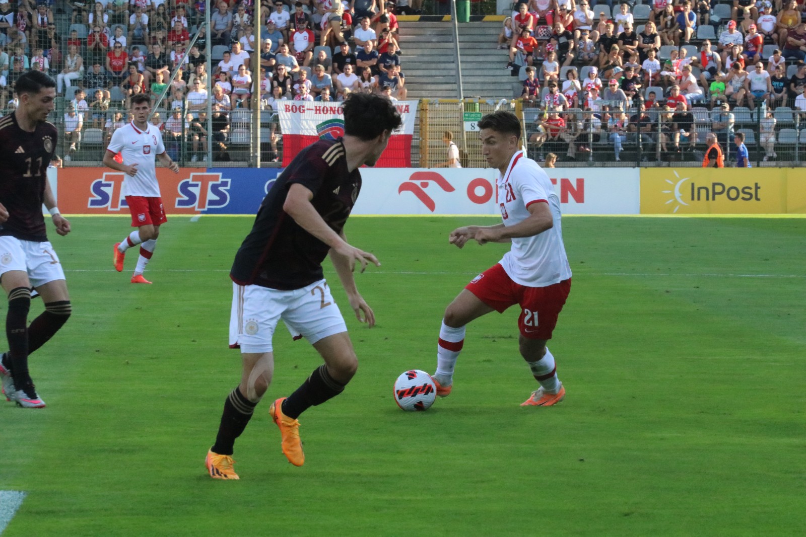 Reprezentacja Polski U20 remisuje z reprezentacją Niemiec U20
