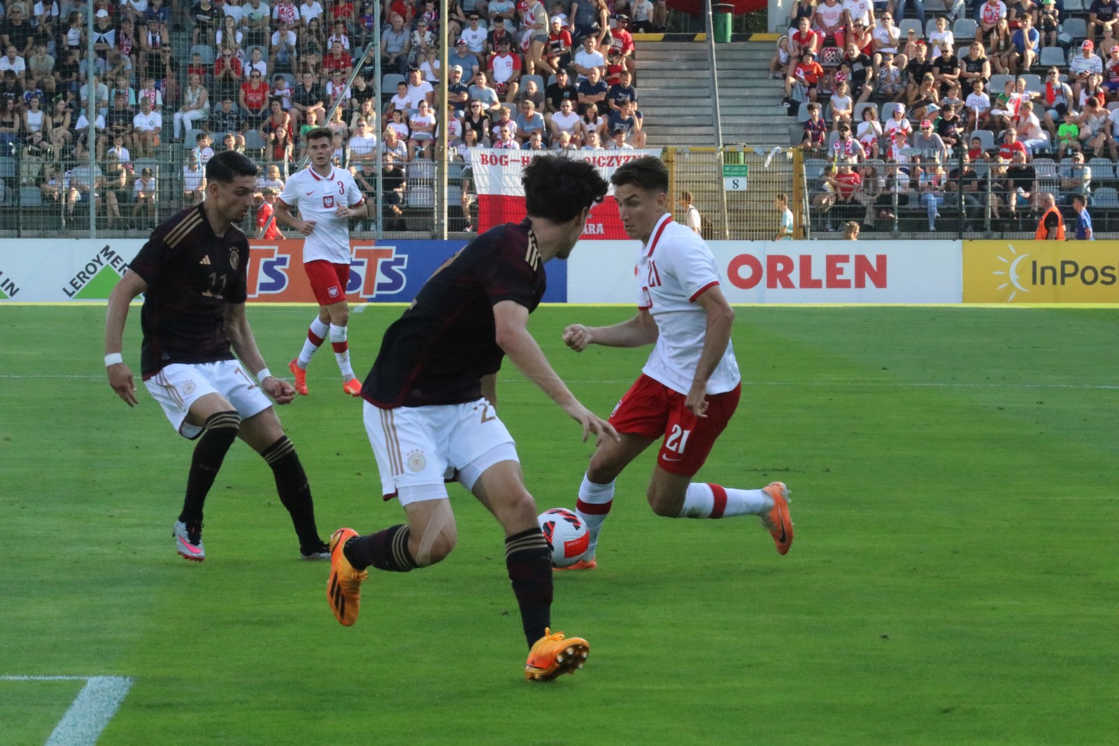 Reprezentacja Polski U20 remisuje z reprezentacją Niemiec U20