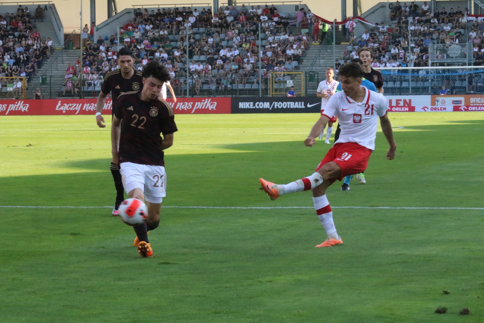 Reprezentacja Polski U20 remisuje z reprezentacją Niemiec U20