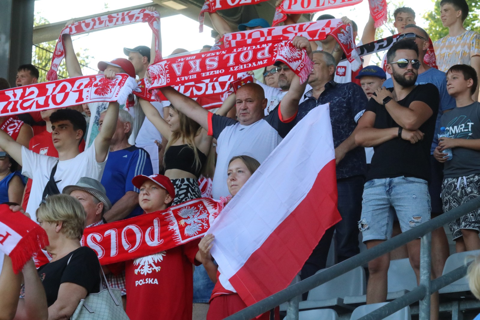 Ponad pięć tysięcy widzów na meczu Polska - Niemcy