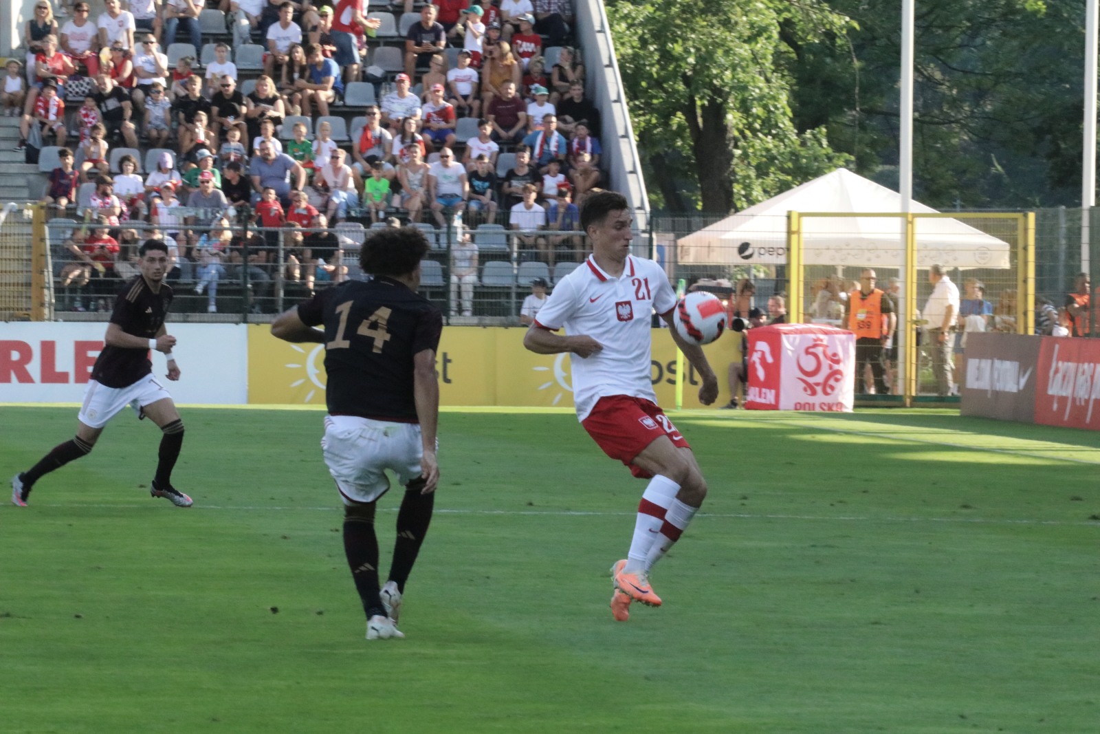 Reprezentacja Polski U20 remisuje z reprezentacją Niemiec U20