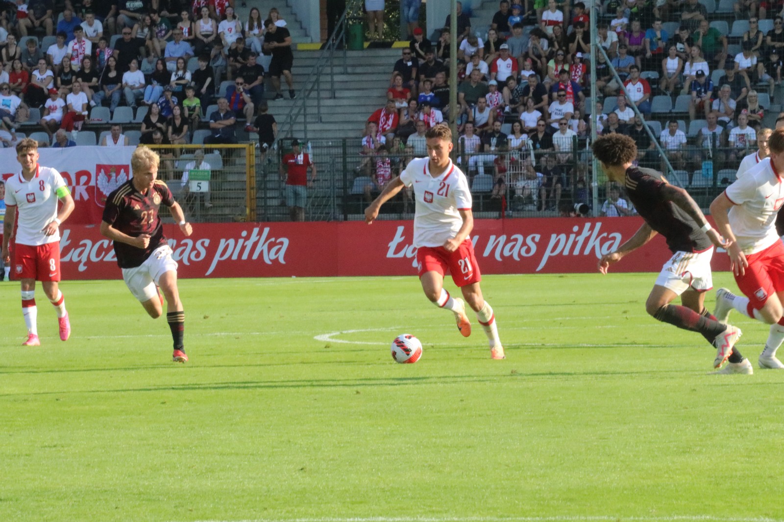 Reprezentacja Polski U20 remisuje z reprezentacją Niemiec U20