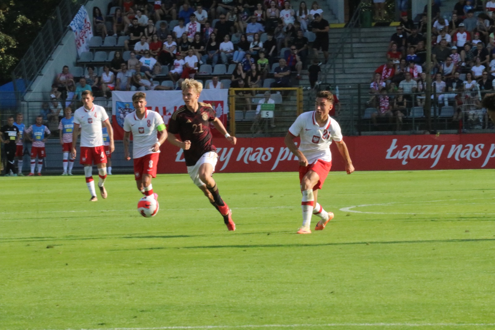 Reprezentacja Polski U20 remisuje z reprezentacją Niemiec U20