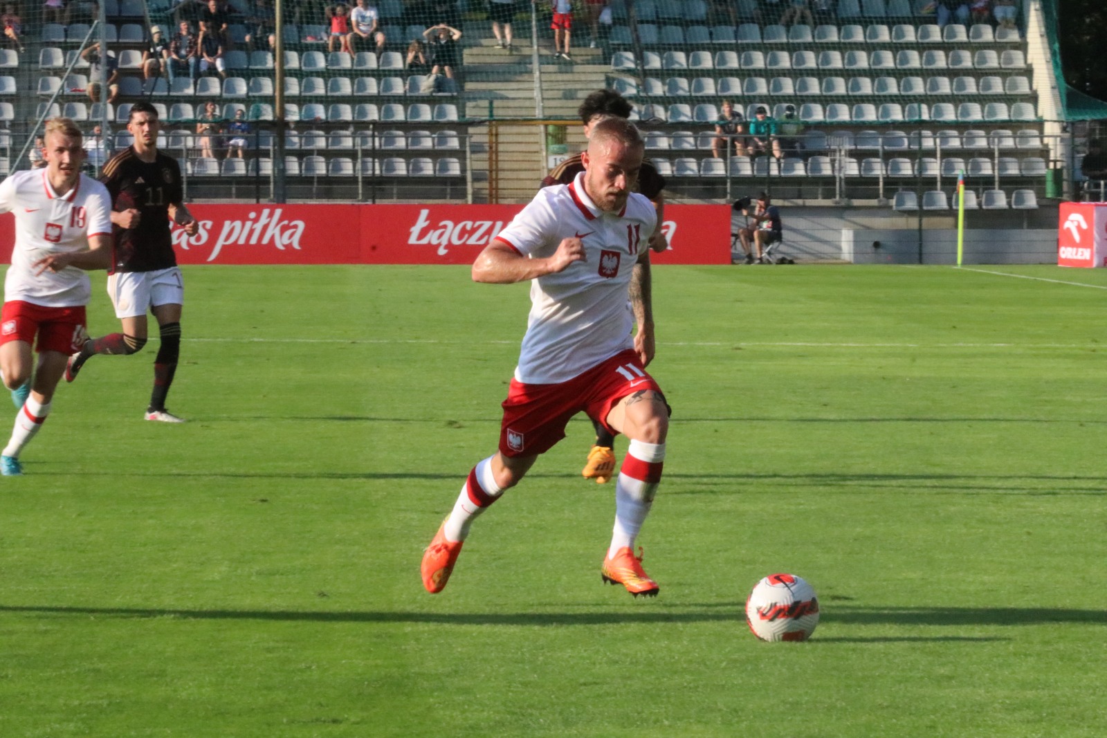 Reprezentacja Polski U20 remisuje z reprezentacją Niemiec U20