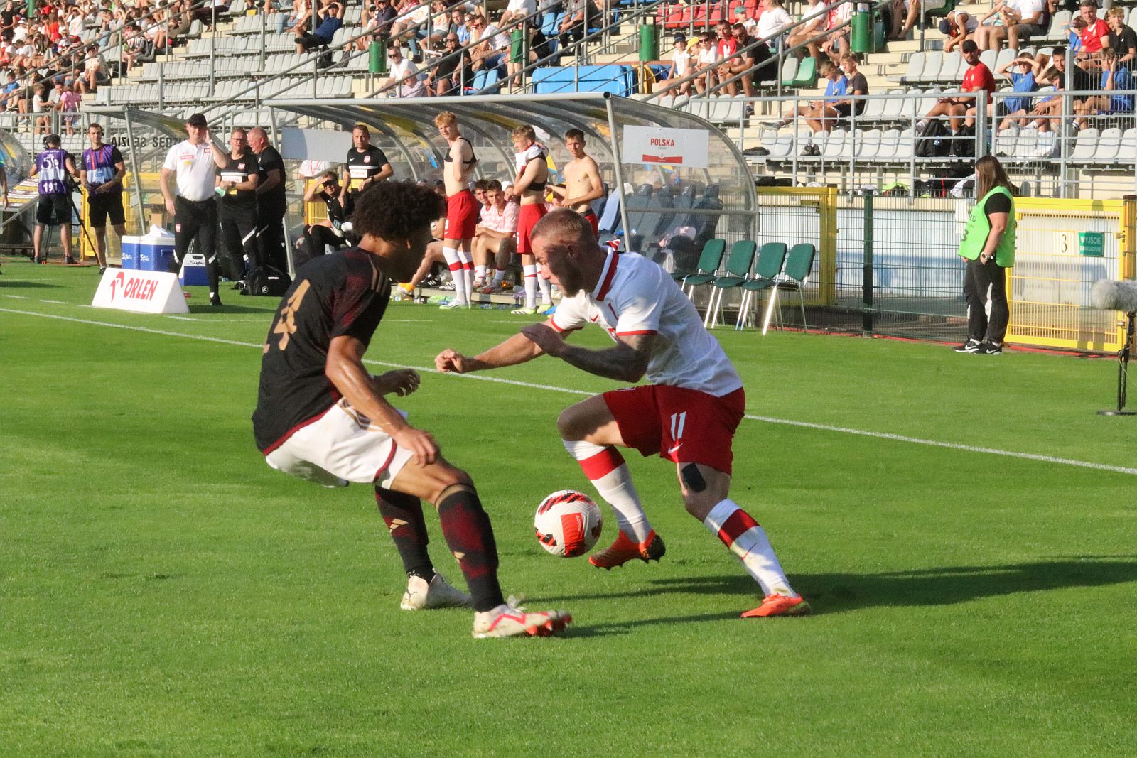 Reprezentacja Polski U20 remisuje z reprezentacją Niemiec U20