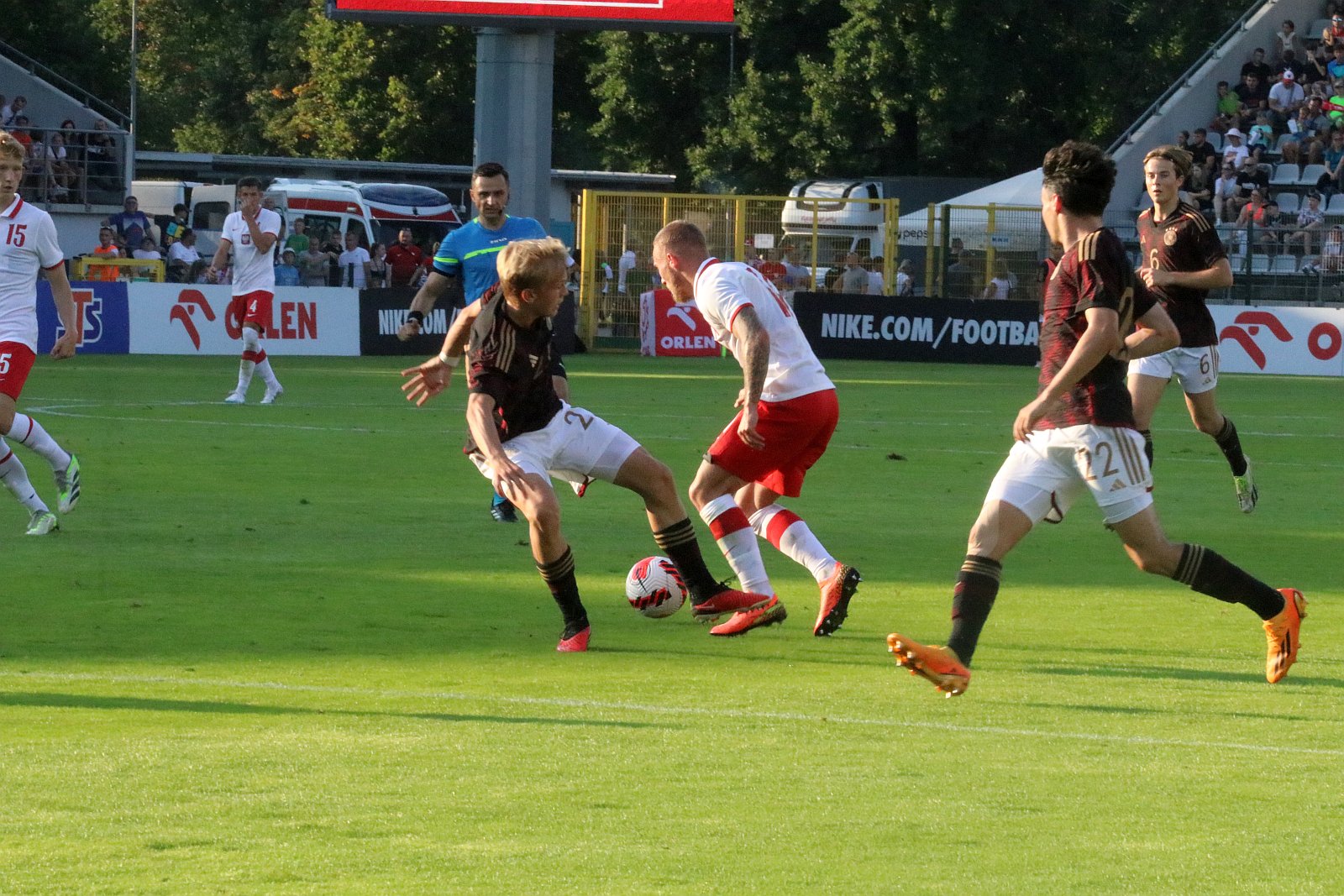 Reprezentacja Polski U20 remisuje z reprezentacją Niemiec U20