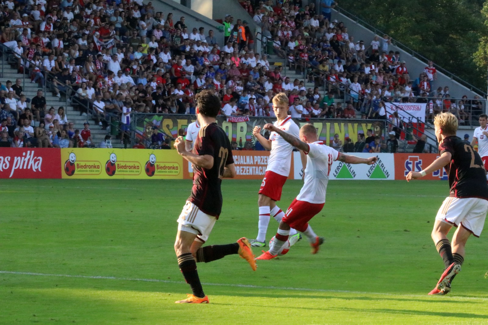 Reprezentacja Polski U20 remisuje z reprezentacją Niemiec U20