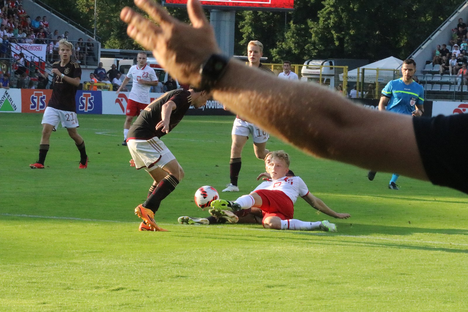 Reprezentacja Polski U20 remisuje z reprezentacją Niemiec U20