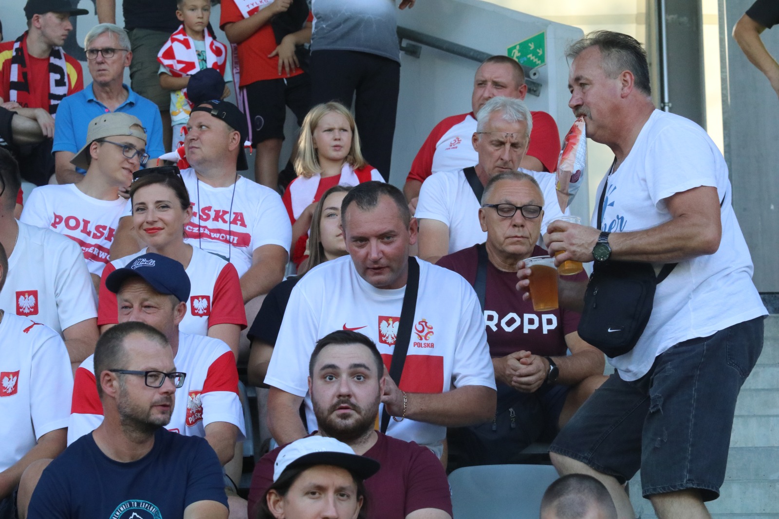 Ponad pięć tysięcy widzów na meczu Polska - Niemcy