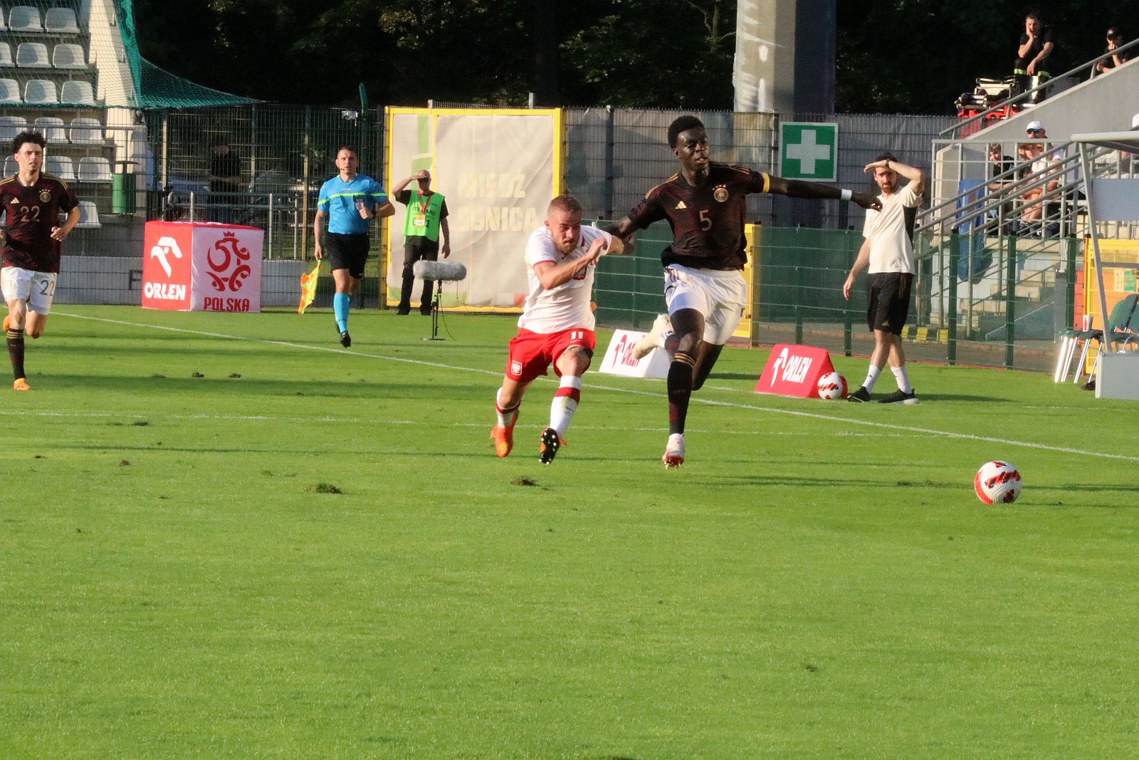 Reprezentacja Polski U20 remisuje z reprezentacją Niemiec U20