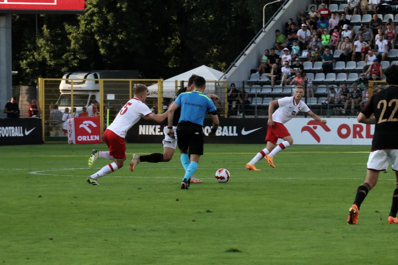 Reprezentacja Polski U20 remisuje z reprezentacją Niemiec U20