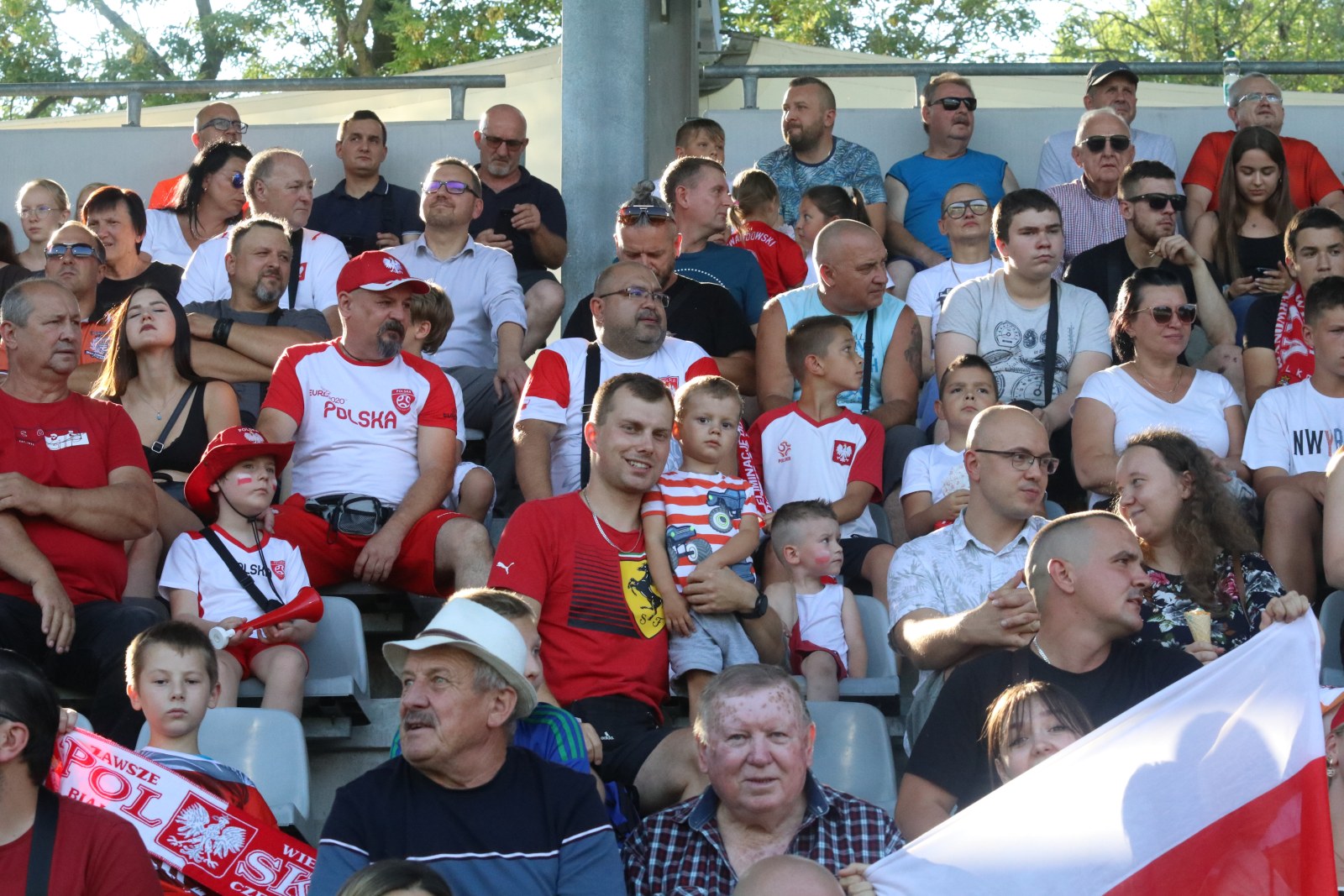 Ponad pięć tysięcy widzów na meczu Polska - Niemcy