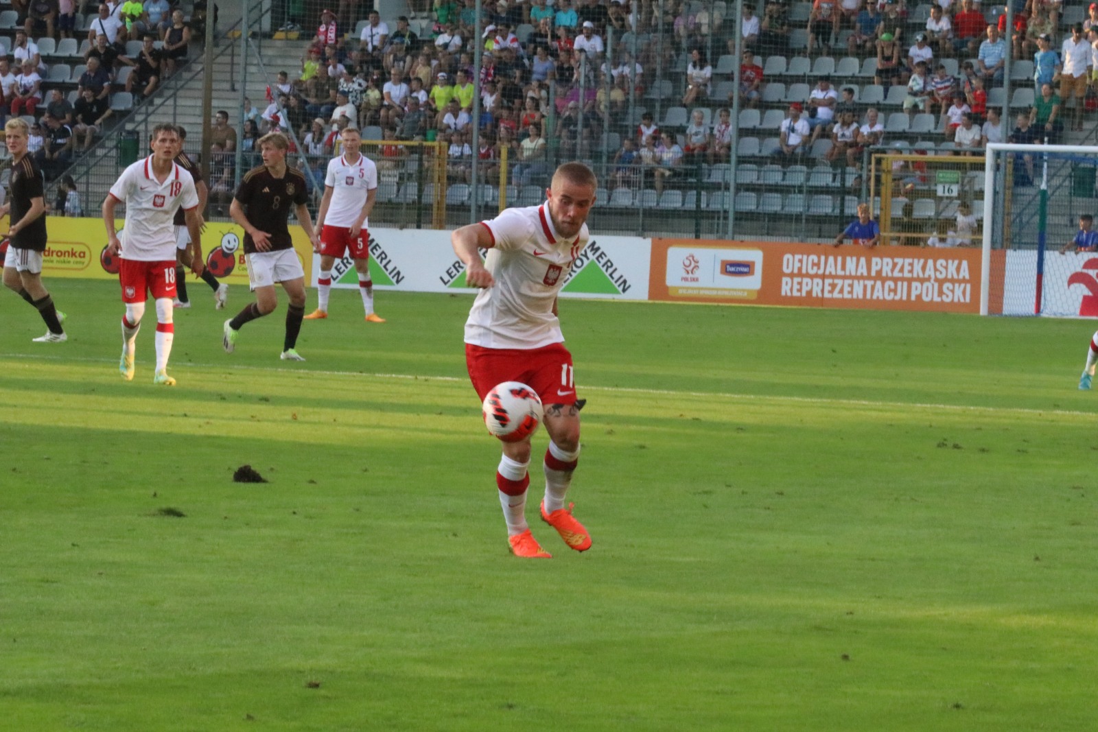 Reprezentacja Polski U20 remisuje z reprezentacją Niemiec U20