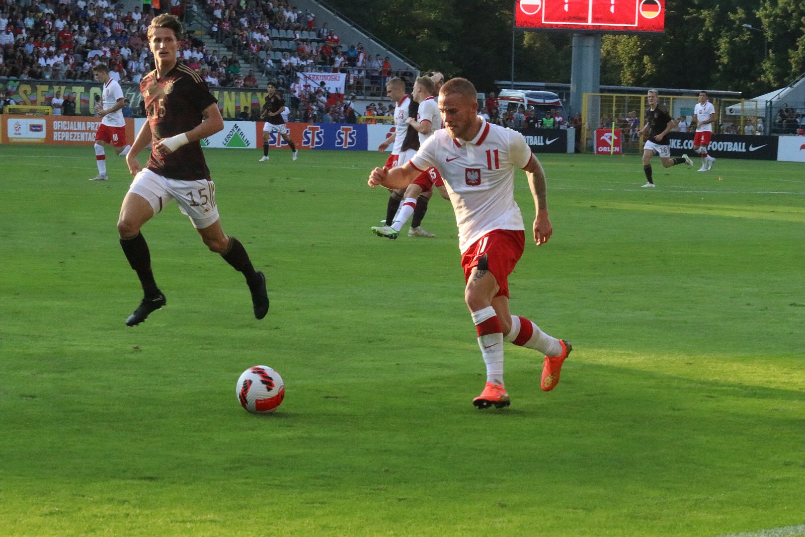 Reprezentacja Polski U20 remisuje z reprezentacją Niemiec U20