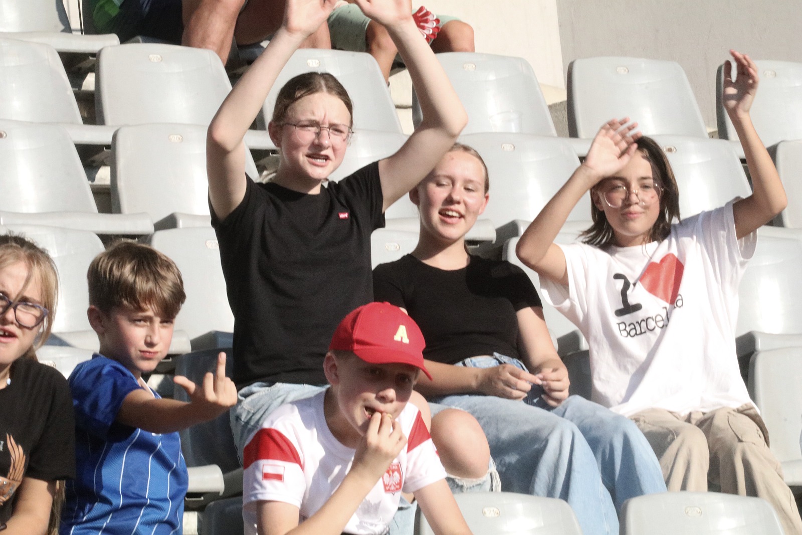 Ponad pięć tysięcy widzów na meczu Polska - Niemcy