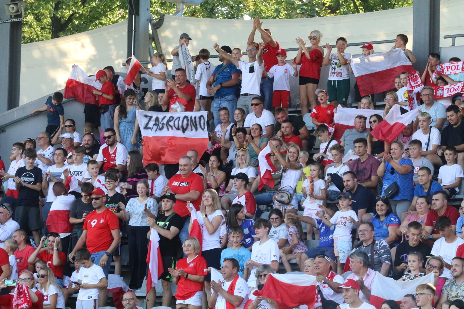 Ponad pięć tysięcy widzów na meczu Polska - Niemcy