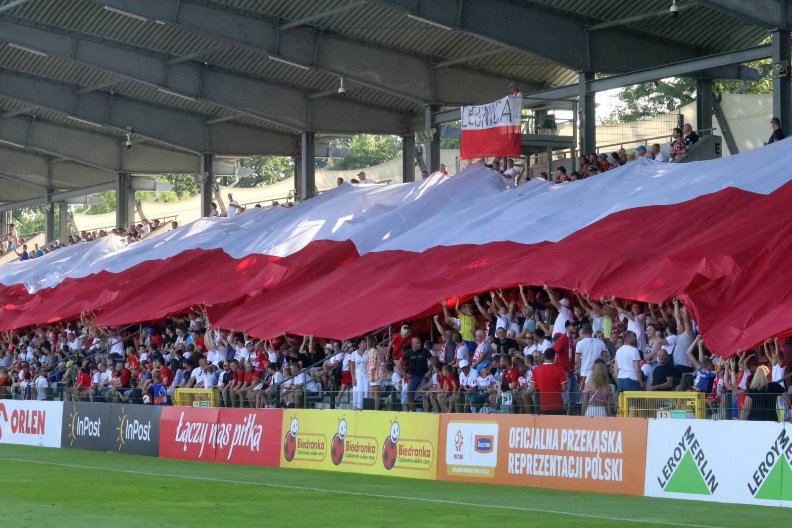 Ponad pięć tysięcy widzów na meczu Polska - Niemcy