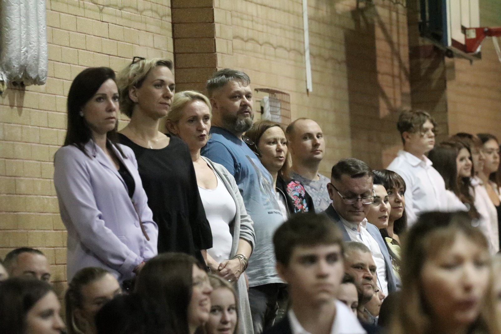 Ślubowanie uczniów klas pierwszych w V Liceum Ogólnokształcącym
