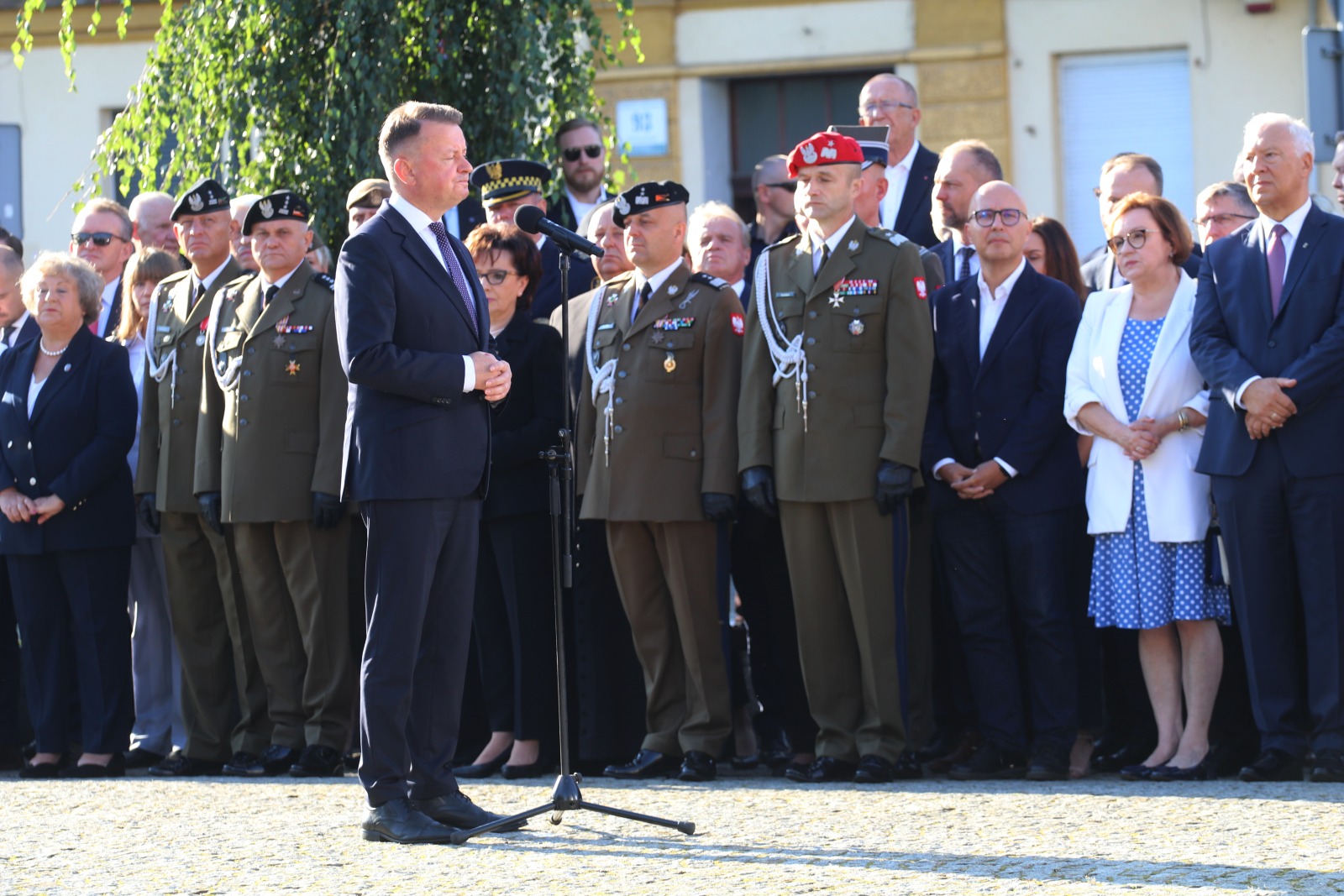 Uroczystości pod pomnikiem Zesłańcom Sybiru
