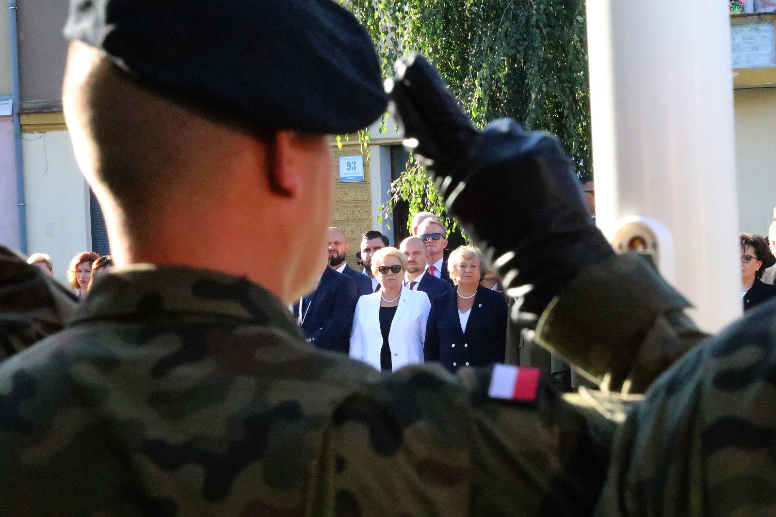 Uroczystości pod pomnikiem Zesłańcom Sybiru