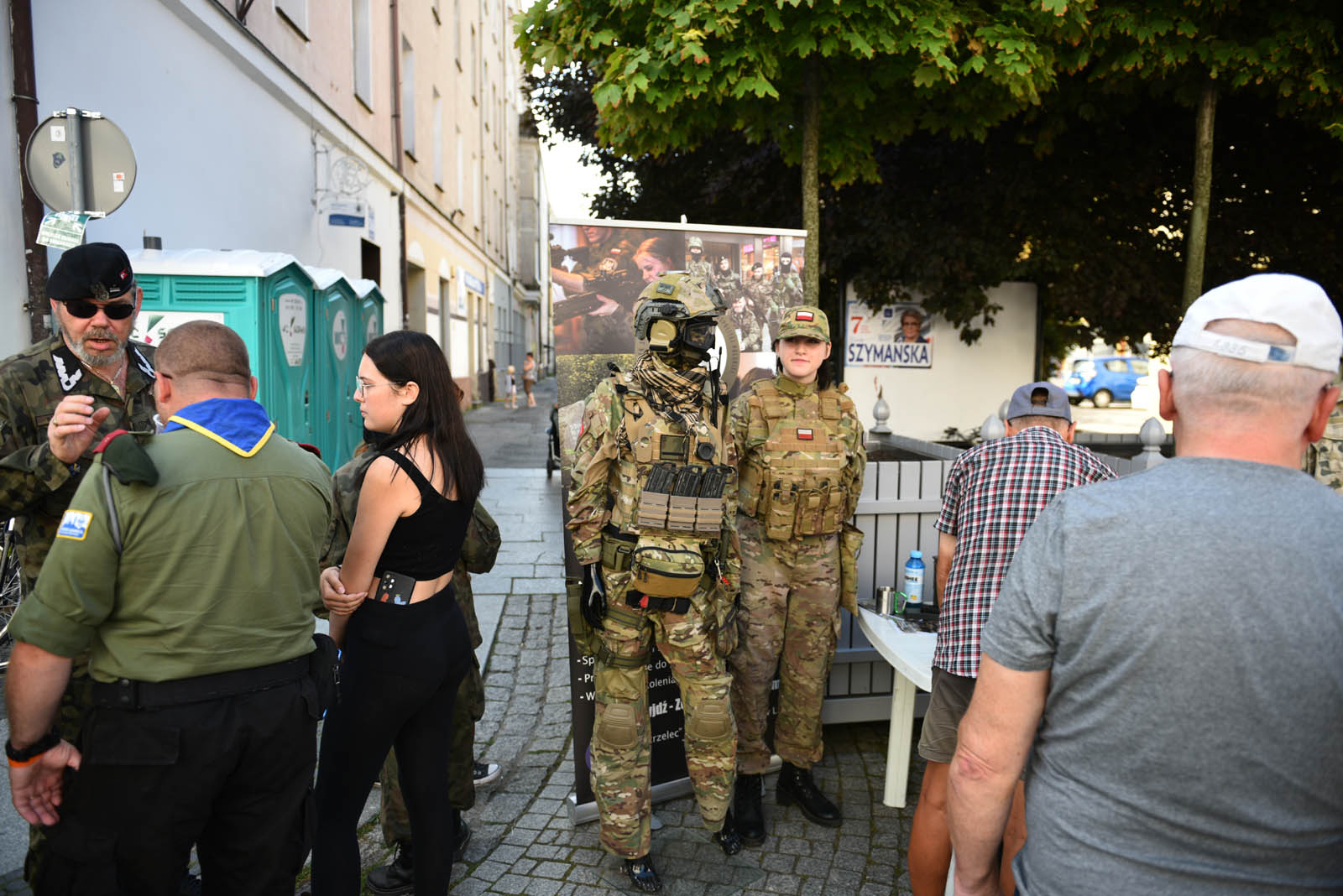 Piknik wojskowy pod hasłem „Silna Biało-Czerwona”