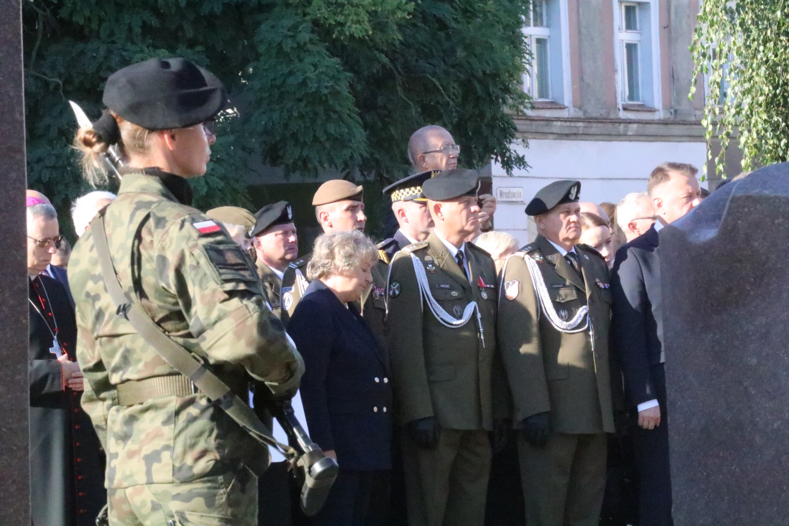 Uroczystości pod pomnikiem Zesłańcom Sybiru