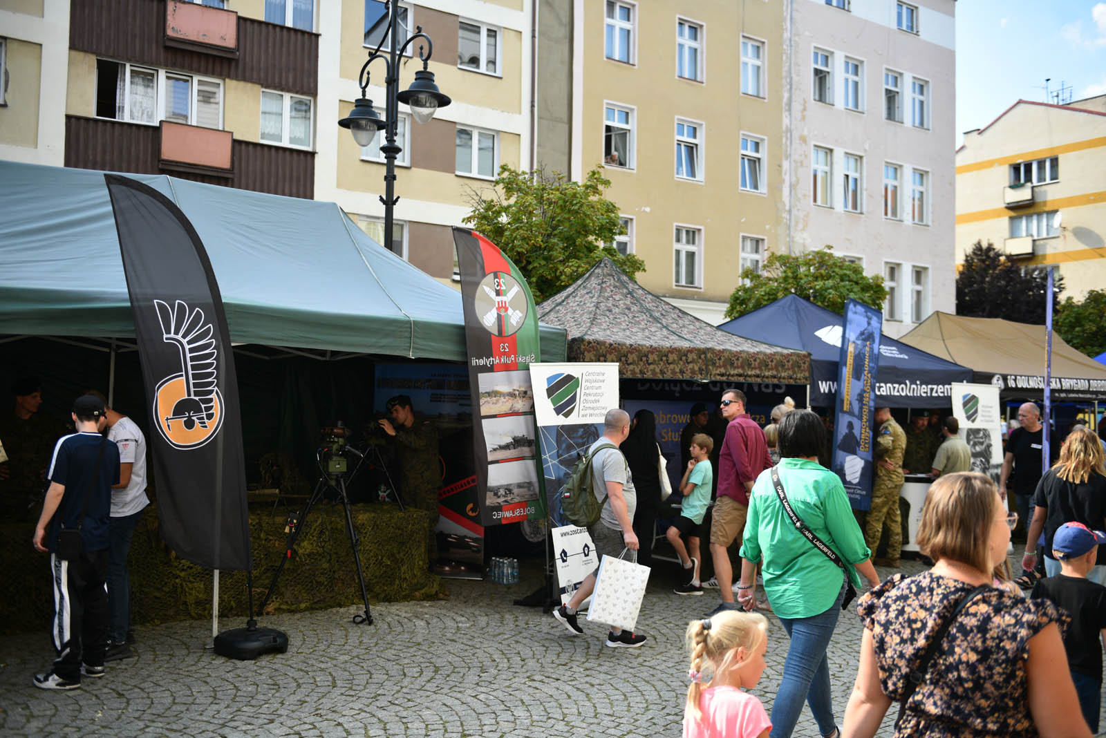 Piknik wojskowy pod hasłem „Silna Biało-Czerwona”