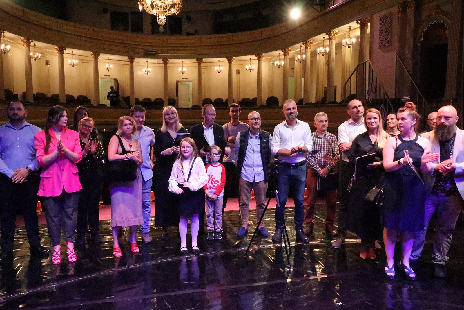 Aktorzy Teatru Modrzejewskiej wystąpili dla przyjaciół teatru