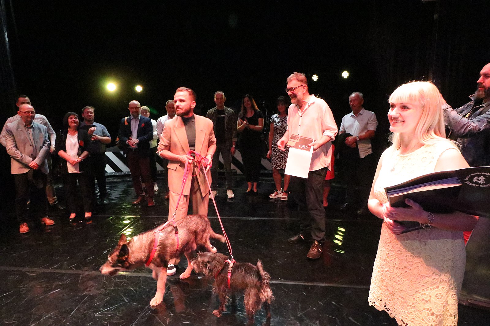 Aktorzy Teatru Modrzejewskiej wystąpili dla przyjaciół teatru